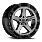 Felga REIKA R20 Teton 17x7 5x100 Black Machined Face