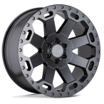 Felga Black Rhino WARLORD 17x8 5x114.3 M-GNMTL